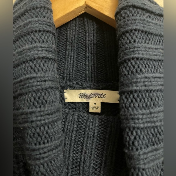 Madewell Wide Rib Turtleneck Sweater - Picture 11 of 12